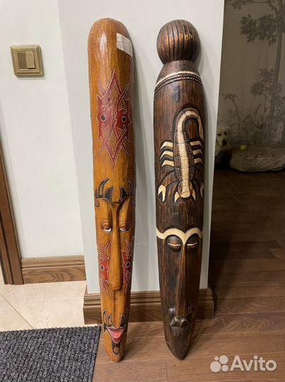 Маска деревянная