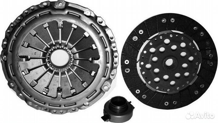 BM0293 Сцепление всборе 2123 усиленное (диск нажим