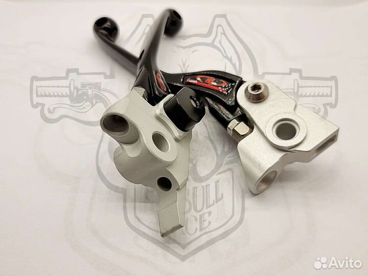 Комплект рычагов сцепление/тормоз otom brembo черн