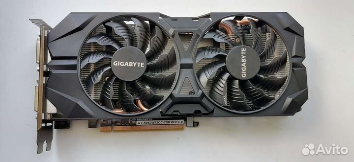Видеокарта gtx 960 2gb