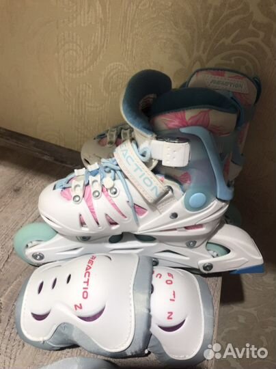 Детские ролики и защита 28-31