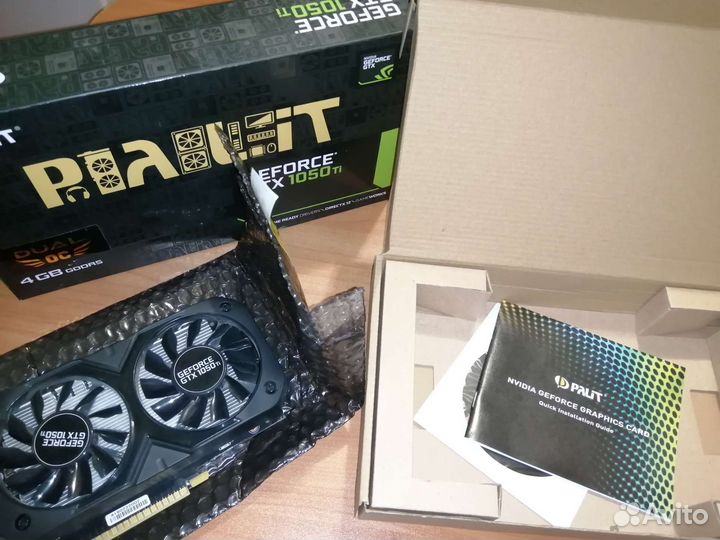 Nvidia Geforce GTX 1050 ti 4 гб