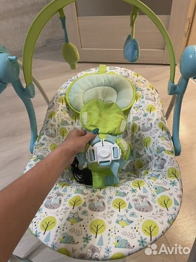 Электрокачели babyton