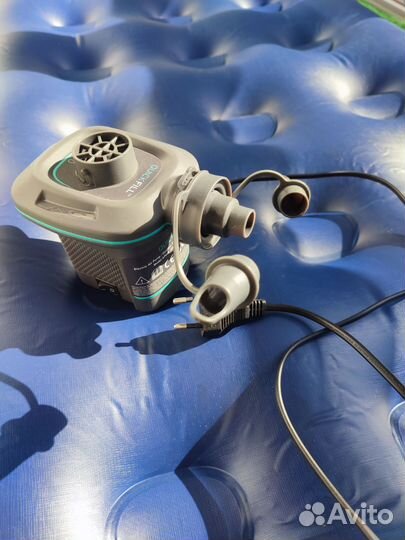 Насос Intex 3 насадки от розетки