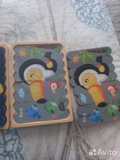 Деревянные пазлы