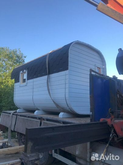 Баня бочка под ключ