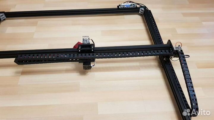 Большой лазерный гравер с чпу