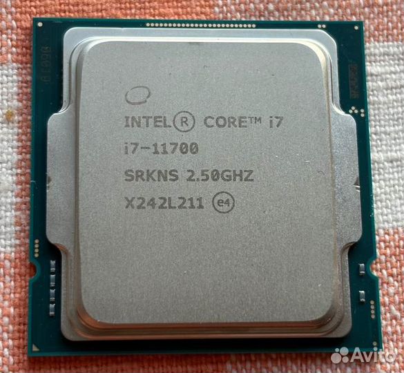 Процессор intel core i7 11700 LGA1200