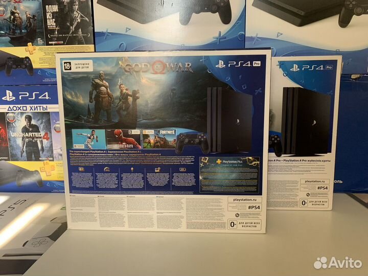 Sony Playstation 4 Pro 1Tb Новая Кредит