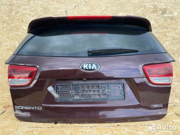Kia Sorento Prime UM крышка багажника