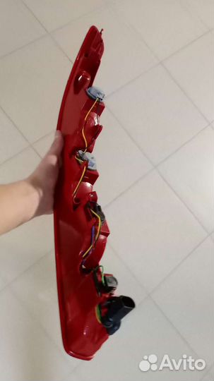 Фара левая задняя на audi Q7