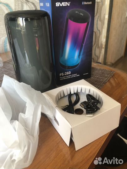 Портативная колонка bluetooth sven
