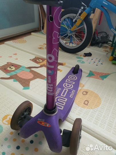 Самокат детский трехколесный Micro mini
