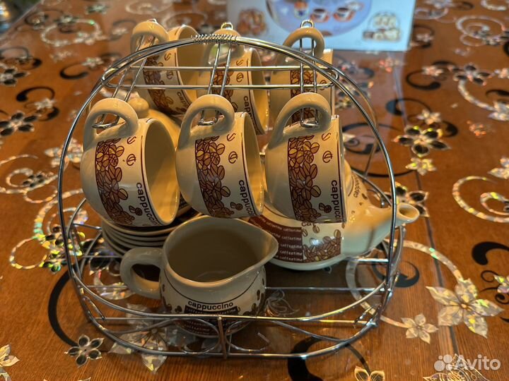 Кофейный сервиз новый