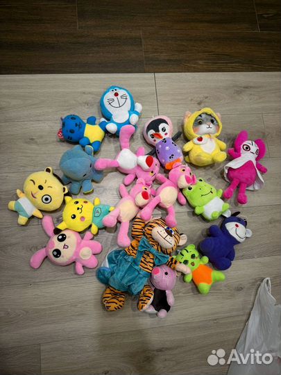 Мягкие игрушки пакетом