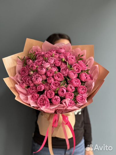 Пионовидный букет