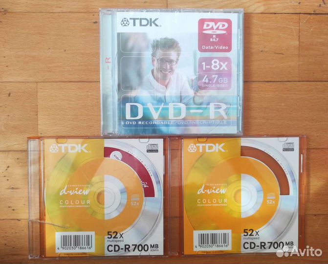 DVD записывающий диск