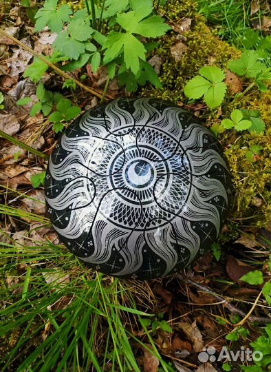 Глюкофон 22см. Солнечная мандала