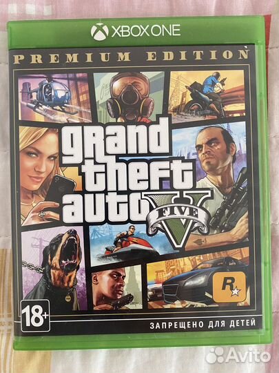 Диск Gta 5 v xbox one