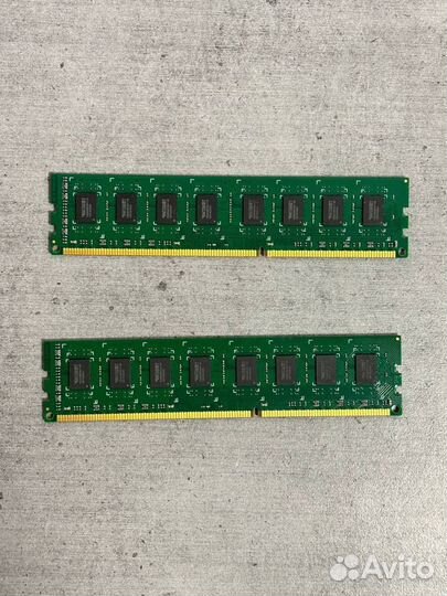 Оперативная память ddr3 2х4gb 1600