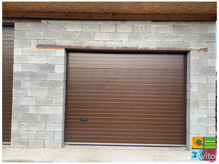 Гаражные ворота alutech