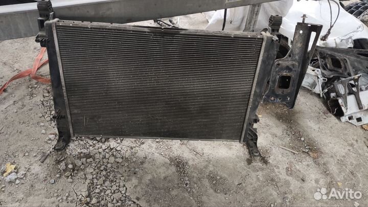 Радиатор охлаждения двигателя opel corsa d