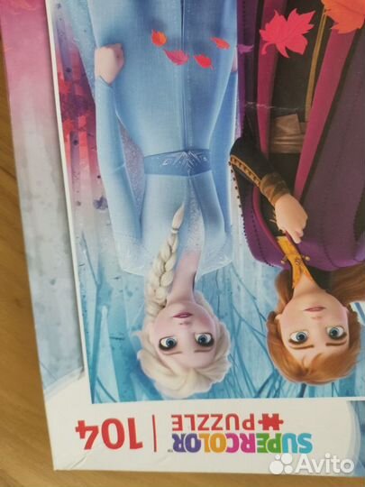 Frozen II Пазл 104 Холодное сердце Clementoni