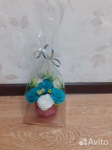 Мыльные розы букеты