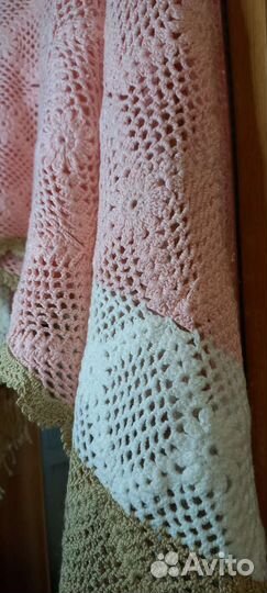 Шаль платок Бохо руч.раб