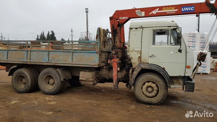 Услуги манипулятора камаз