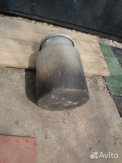 Бидон куб 10л для браги с крышкой