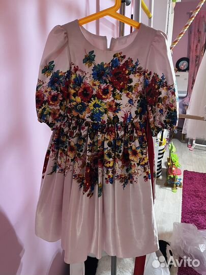 Платье для девочки 122-128