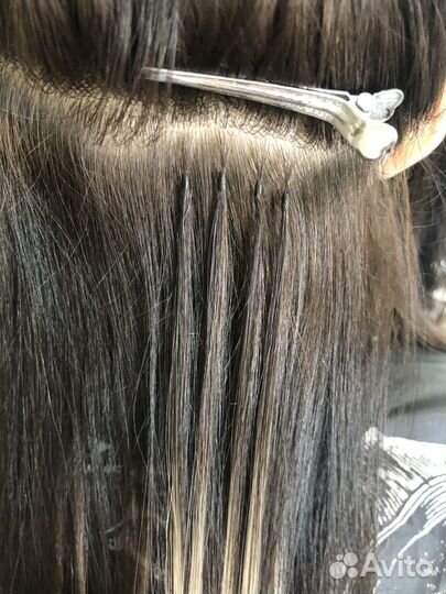 Наращивание натуральных волос