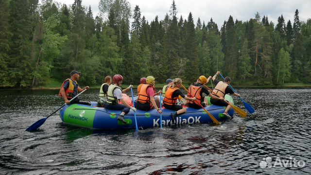 Тур по реке Шуя. рафтинг в Карелии. за 3 дня 11500