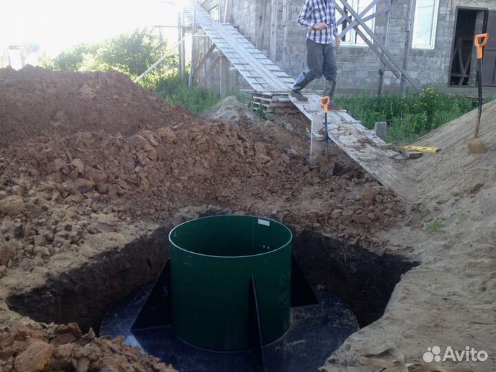 Септик для дома и дачи. Установка под ключ