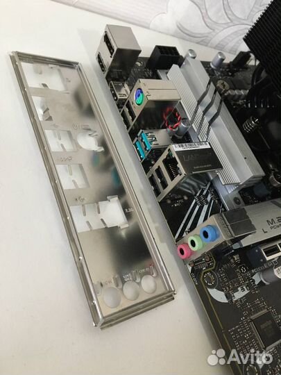 Intel Core i5-12400+asus prime B760M-A D4+кулер