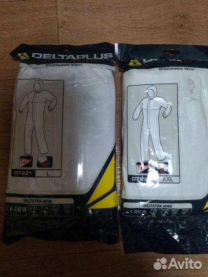 Защитный комбинезон с капюшоном Delta Plus