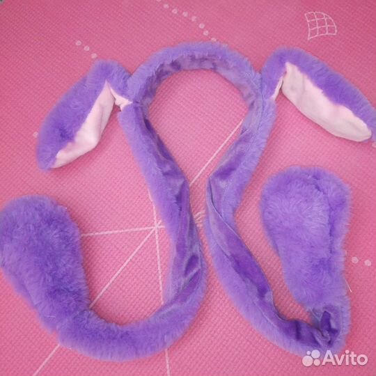 Ободок с подвижными ушками