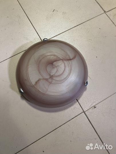 Люстра тарелка