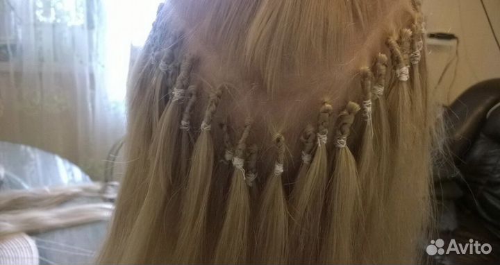 Голливудское наращивание волос