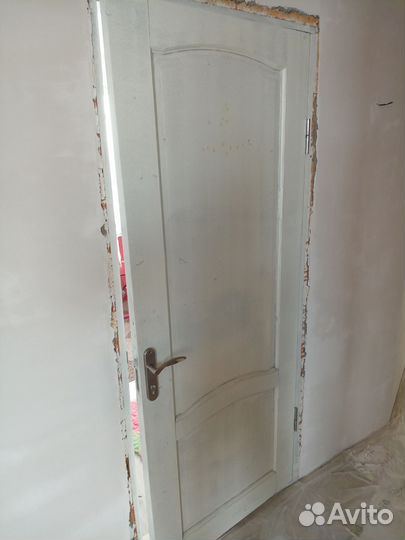 Дверь деревянная бэу 80см