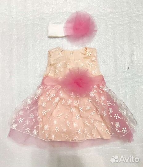 Детское нарядное платье новое