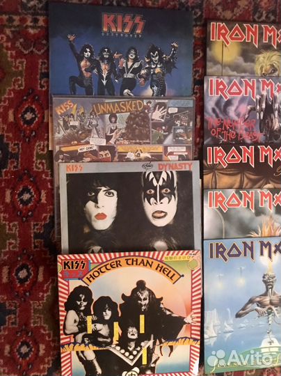 Грампластинка рок, советский винил