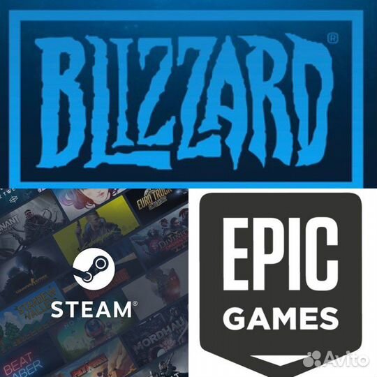 Игры / Epic Games/ Blizzard / Steam
