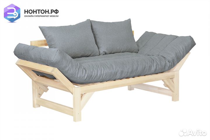 Диван кушетка Амбер-2 серый