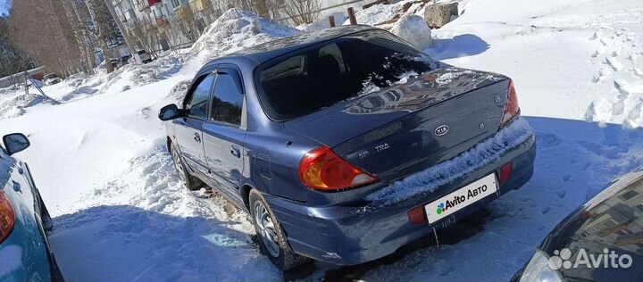 Kia Spectra 1.6 МТ, 2005, 182 127 км