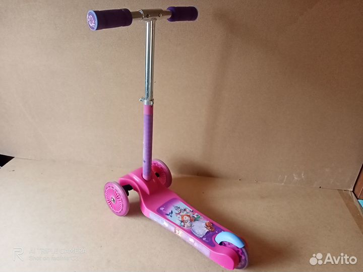 Детский самокат Русалочка