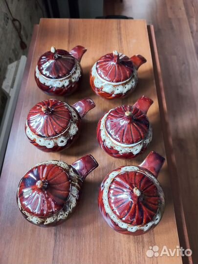 Горшочки для запекания керамические