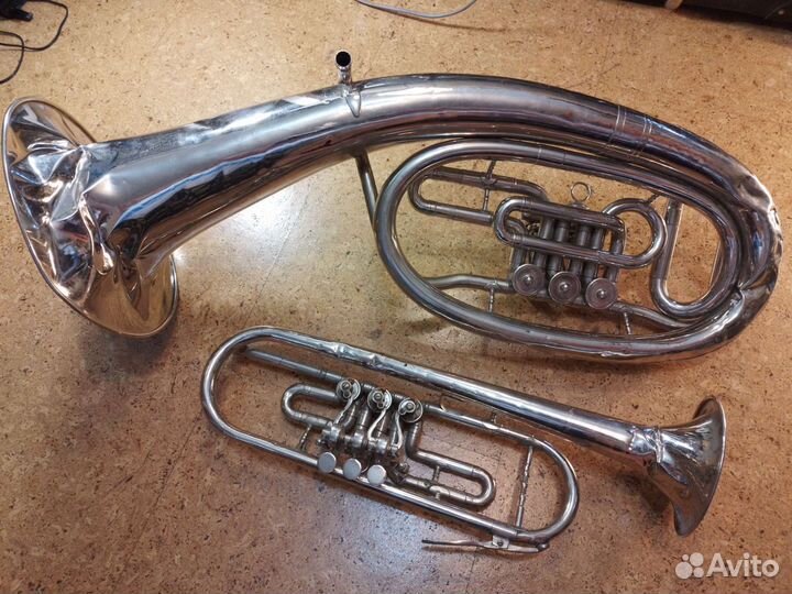 Гитара шестиструнная труба духовая мундштук