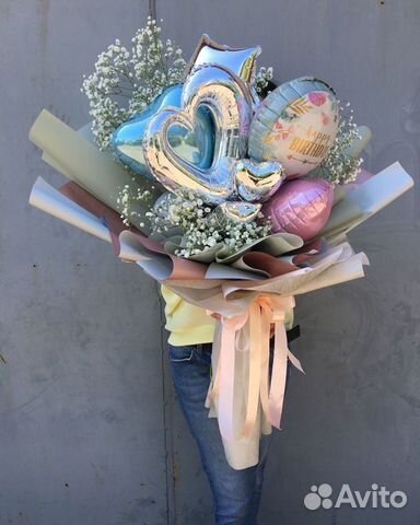 Букет из шаров для девочки